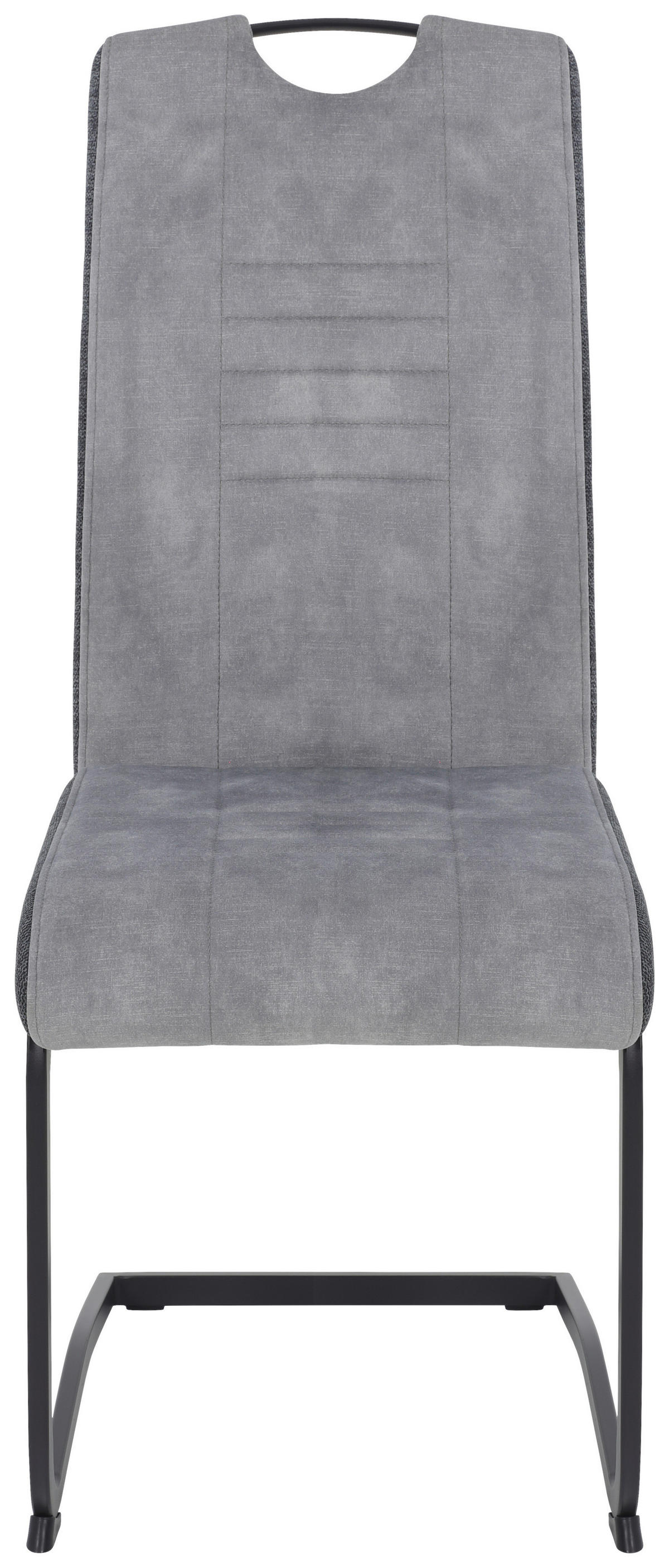 Schwingstuhl Riga, 2er-Set hellgrau anthrazit B/H/T: ca. 44x100x60 cm Riga, 2er-Set - hellgrau/anthrazit (44,00/100,00/60,00cm) - Hela