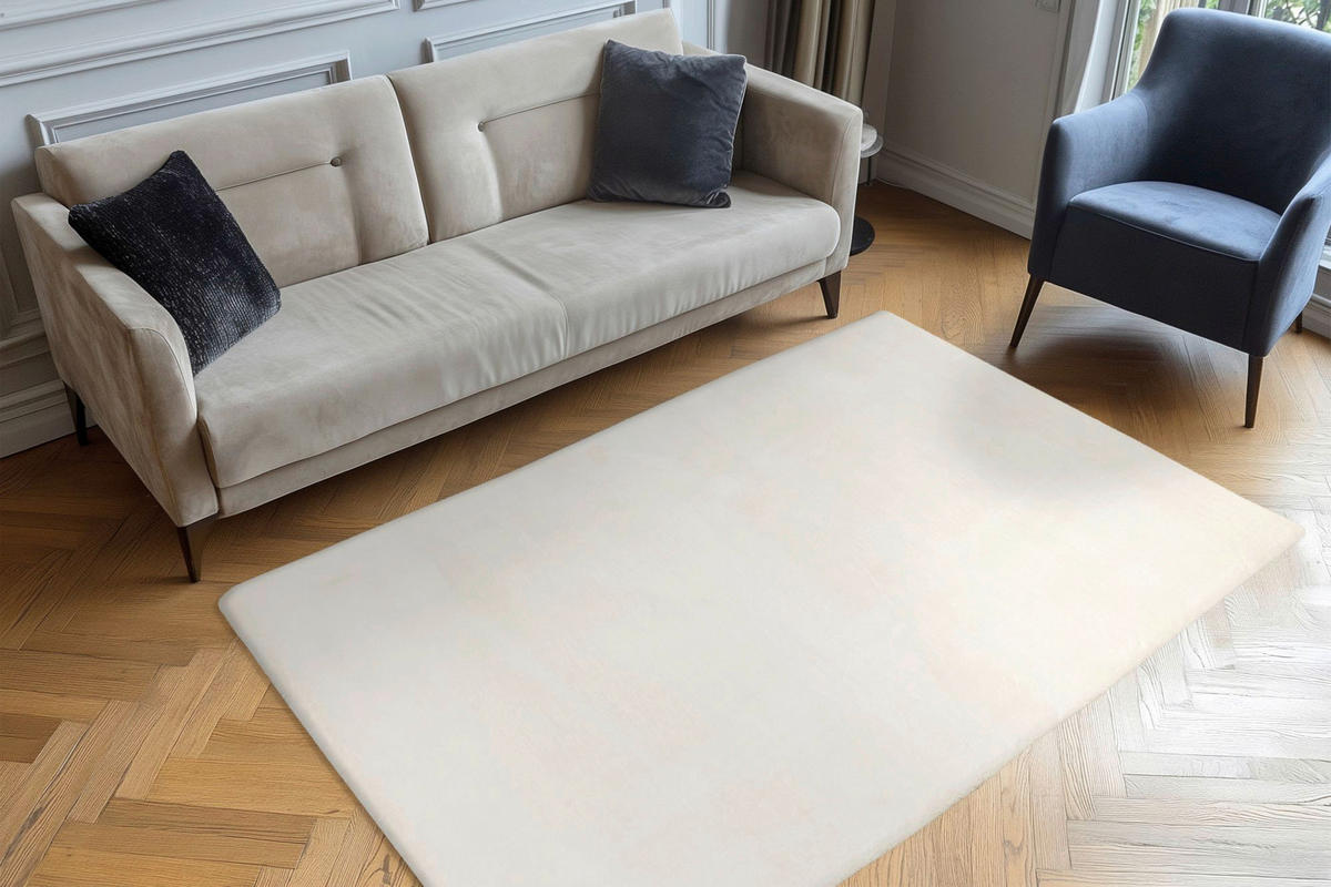 Obsession Teppich Milestone creme B/H/L: ca. 160x16x230 cm Milestone - creme (230,00/160,00/16,00cm) - Obsession