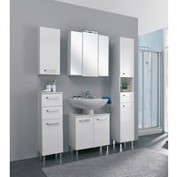 Badezimmer-Set Quickset 312 weiß glanz B/H/T: ca. 128x200x33 cm Quickset 312 - weiß (128,00/200,00/33,00cm) - Pelipal