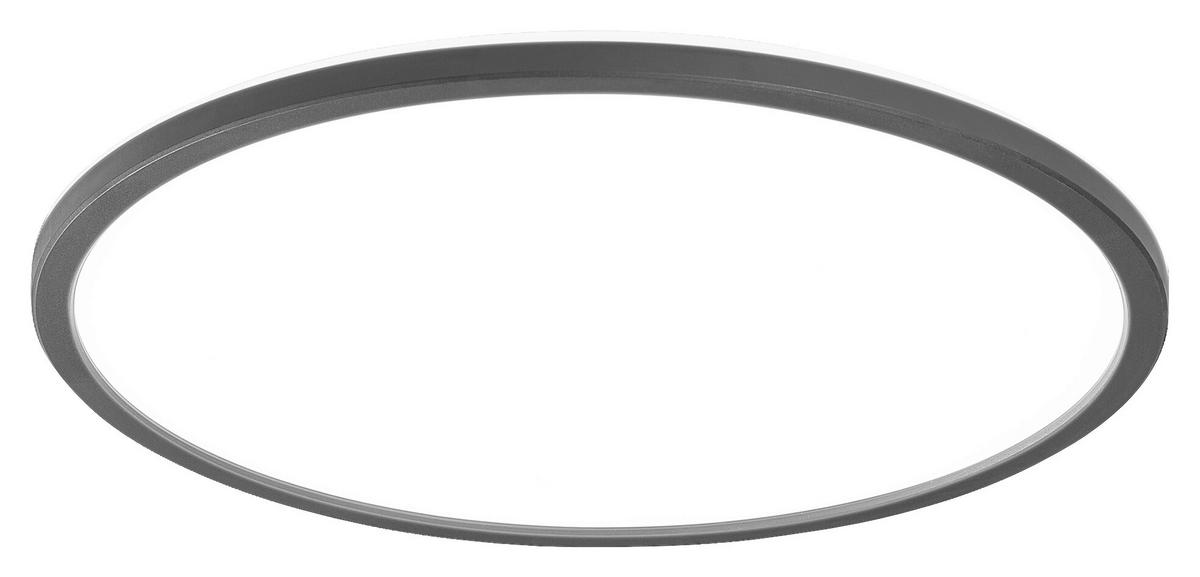 LEDVANCE Deckenleuchte Orbis 752887 schwarz weiß Kunststoff H/D: ca. 2,7x40 cm Orbis Ultra Slim - weiß/schwarz (40,00/2,70cm) - LEDVANCE