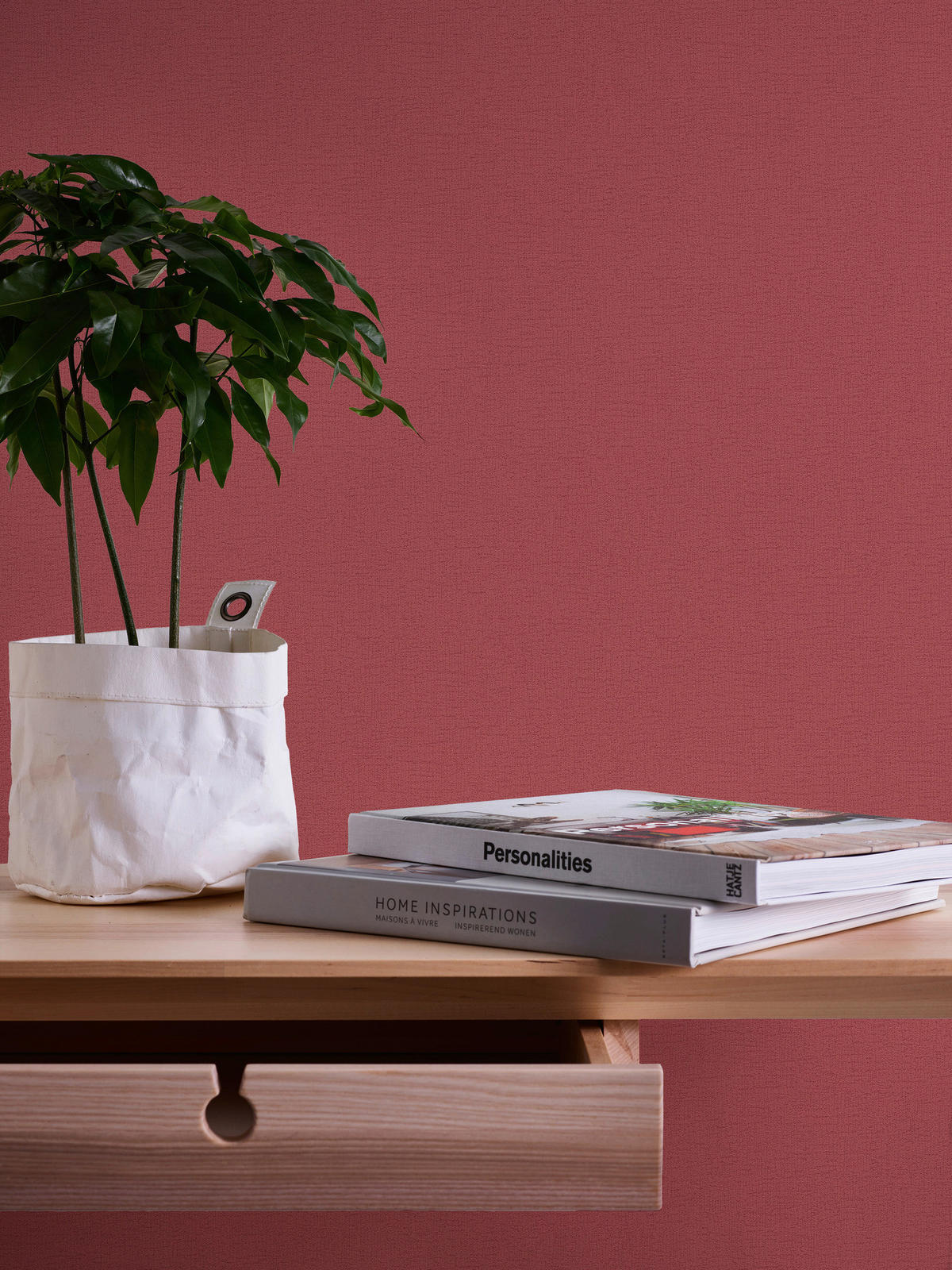 A.S.Creation Vliestapete Attractive Uni rot B/L: ca. 53x1005 cm Attractive - rot (53,00/1005,00cm) - A.S.Creation