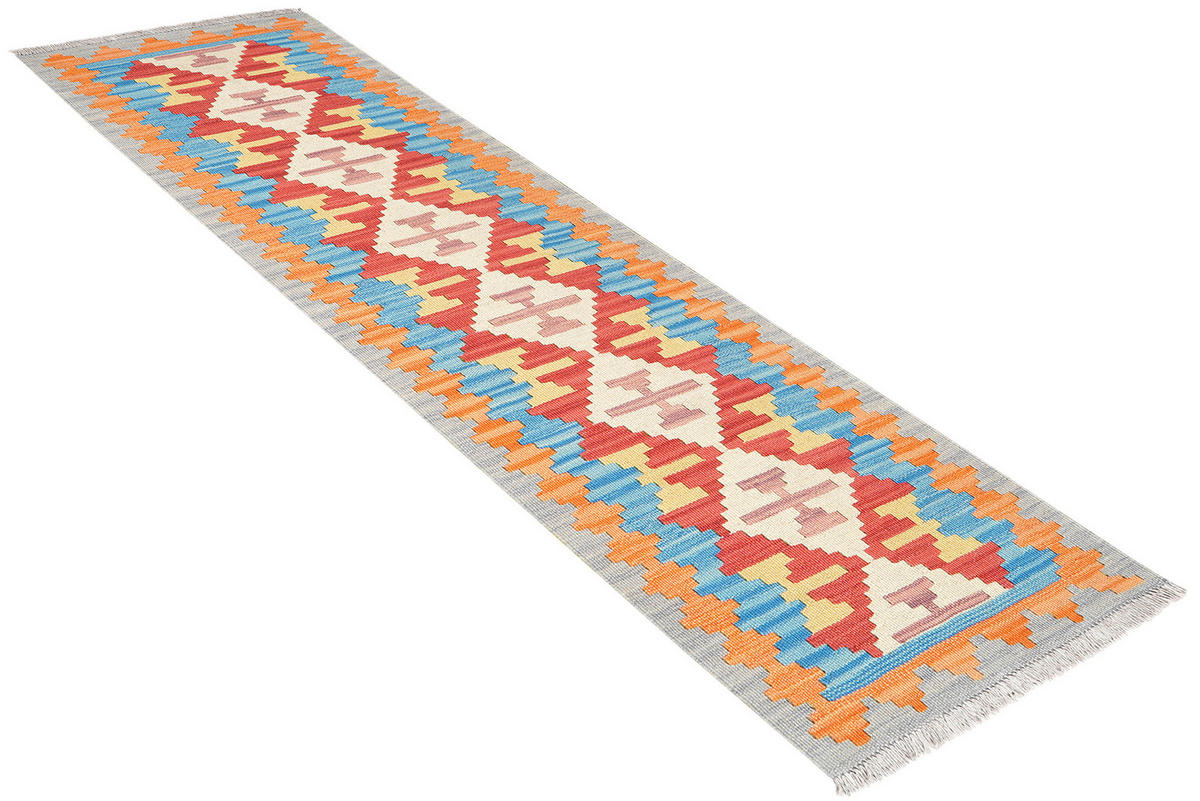 PersaTepp Teppich Kelim Gashgai bunt B/H/L: ca. 59x1x189 cm Kelim Gashgai - bunt (189,00/59,00/1,00cm) - PersaTepp