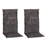 Beo Saumauflage für Hochlehner Boa Vista grau Polyester-Mischgewebe B/H/L: ca. 50x6x118 cm 2er Set Boa Vista - grau (118,00/50,00/6,00cm) - Beo