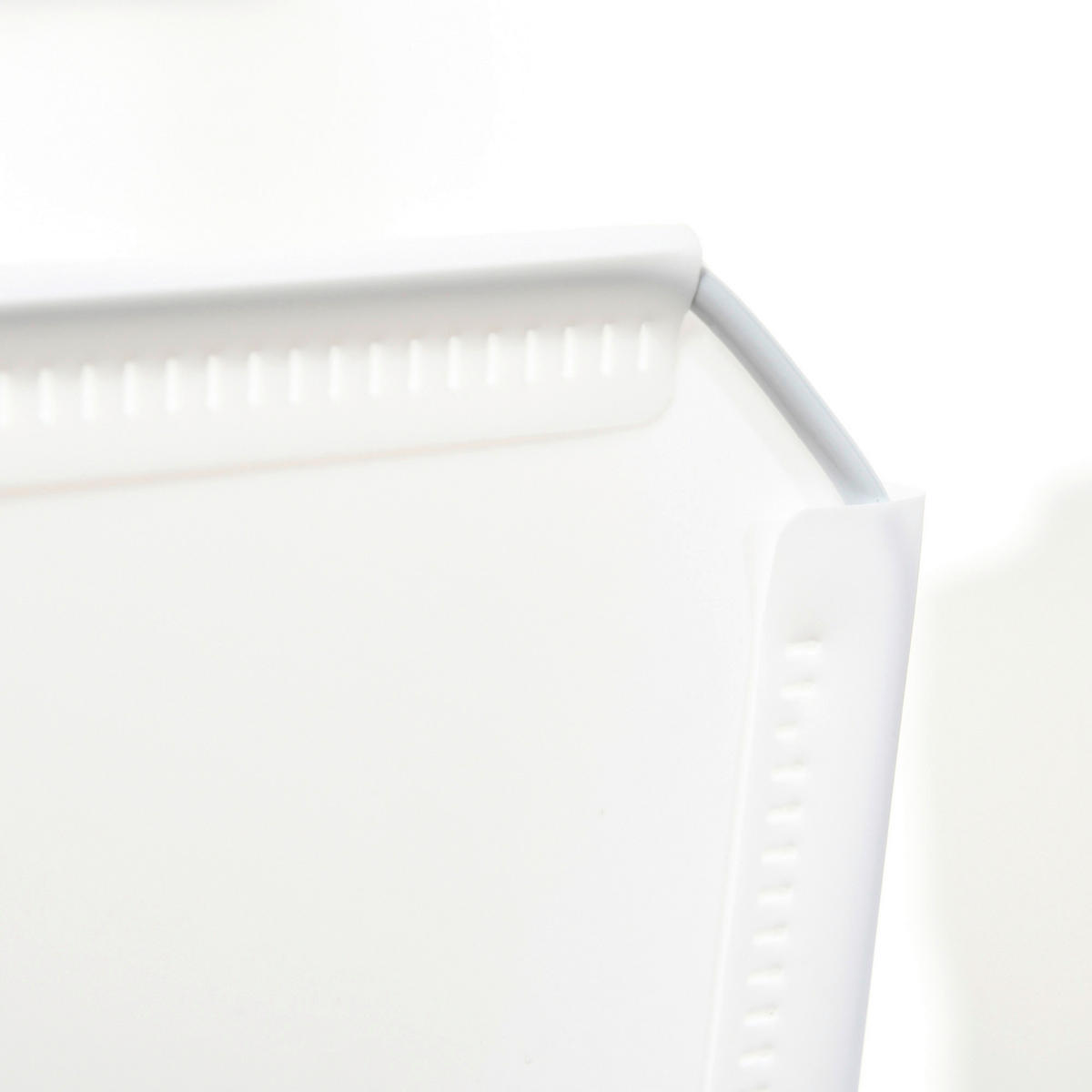 HOMCOM Regal schwarz Polypropylen B/H/L: ca. 32x125x125 cm Regalsystem - weiß/schwarz (125,00/32,00/125,00cm) - HOMCOM