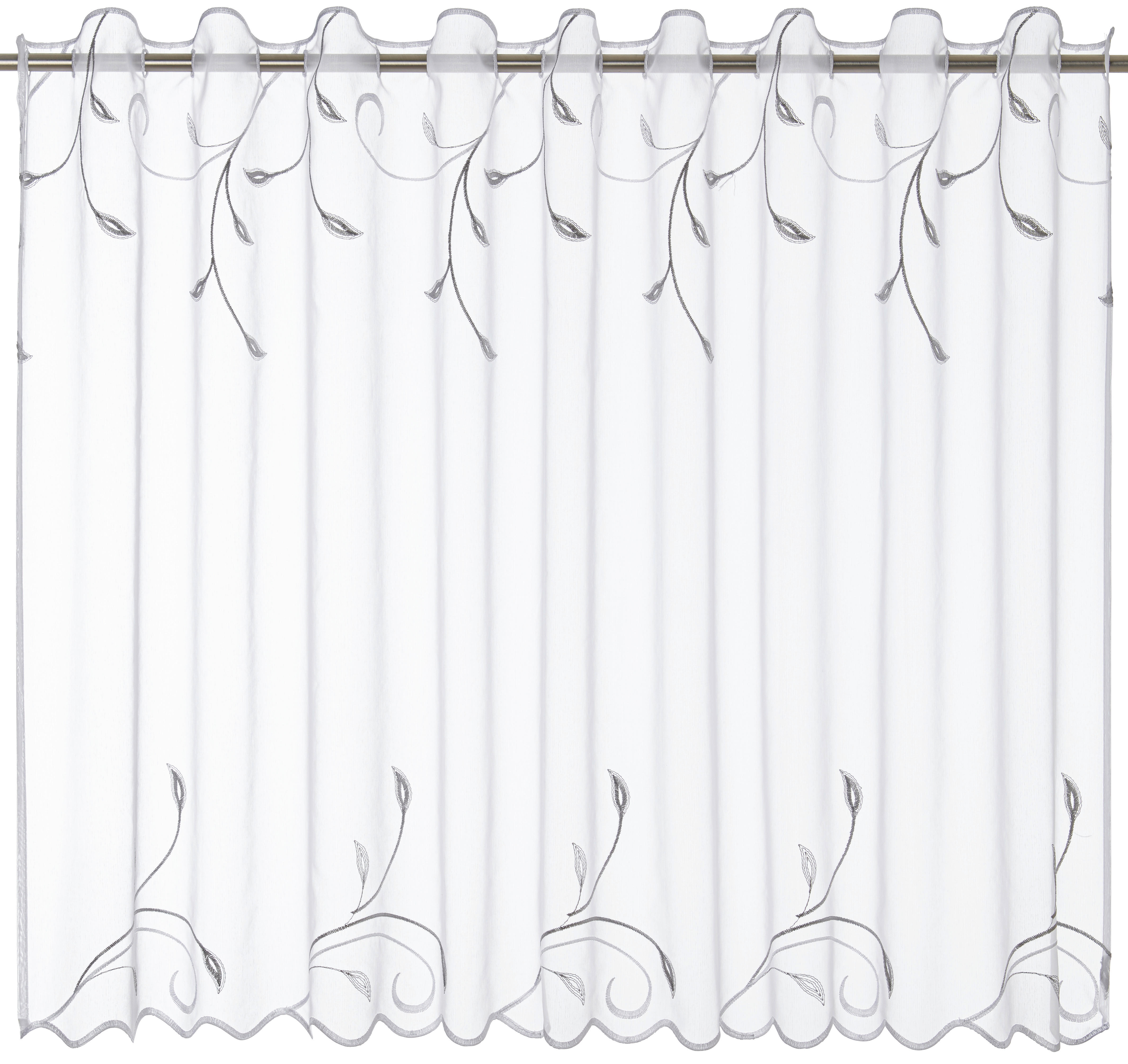 Thumbnail - POCOline Scheibengardine Ranke weiß B/L: ca. 150x90 cm