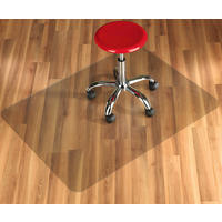 Bodenschutzmatte transparent B/L: ca. 91x121 cm Bodenschutzmatte 91x121x0,18cm - transparent (91,00/121,00cm)