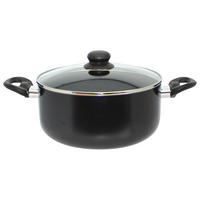 ELO Basic Topf schwarz Aluminium Topf_Metis 20cm - schwarz - ELO Basic