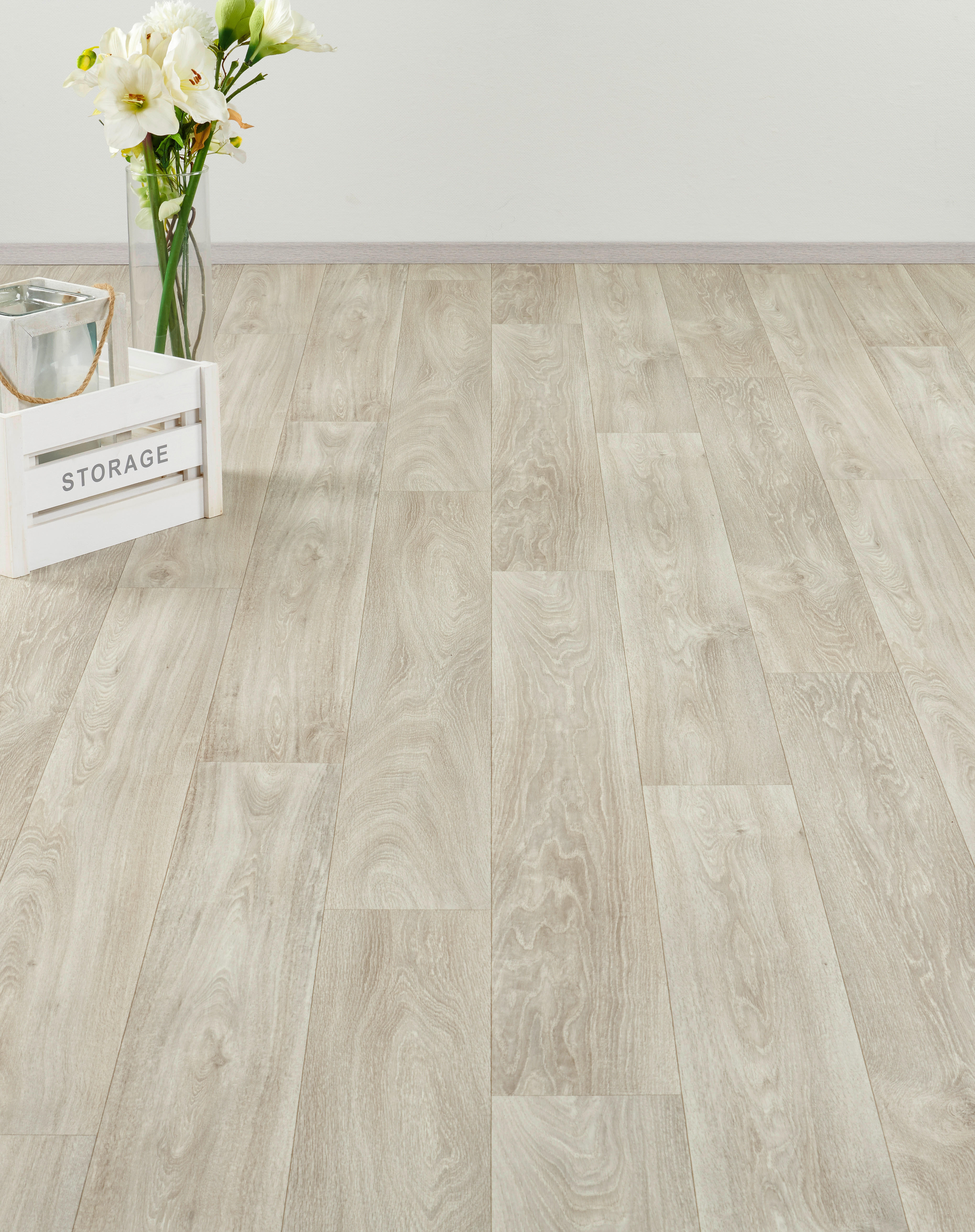 Vinylboden Quintex hellbeige Eiche B: ca. 500 cm pro m² Quintex - hellbeige (500,00cm)