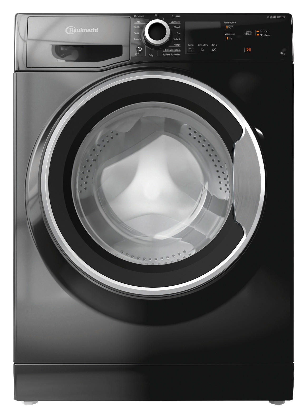 Bauknecht Waschmaschine WAMBL814A Waschmaschine WAMBL814A - schwarz (61,00/85,00/60,00cm) - Bauknecht