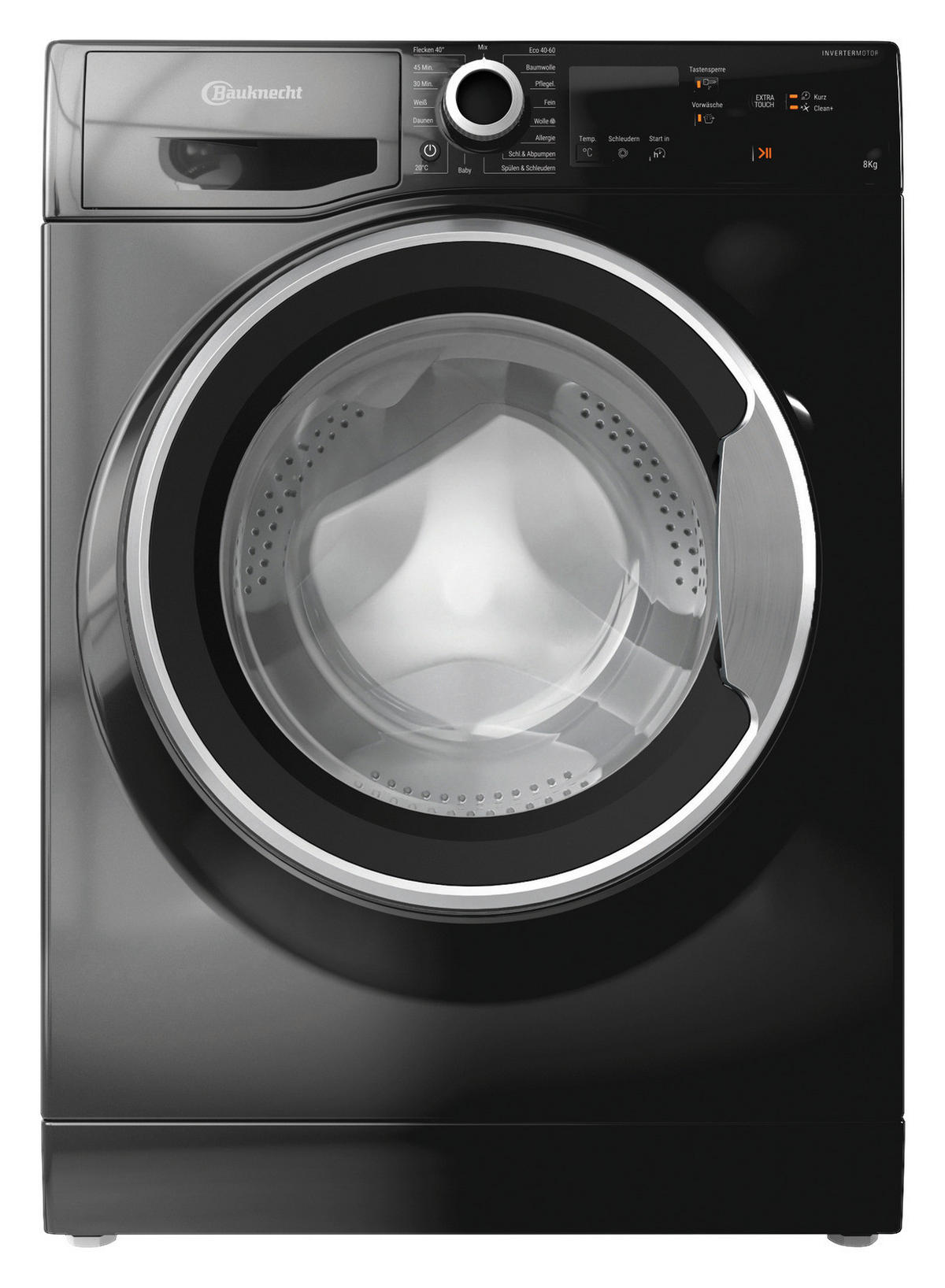 Bauknecht Waschmaschine WAMBL814A Waschmaschine WAMBL814A - schwarz (61,00/85,00/60,00cm) - Bauknecht