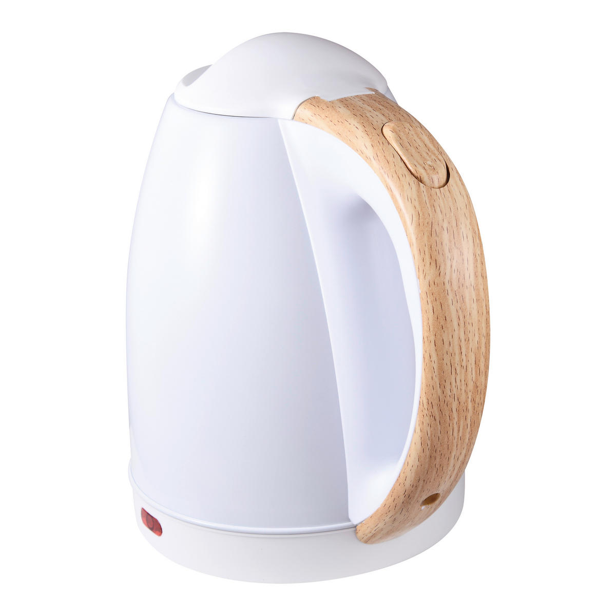 BERGNER Wasserkocher BG-50032-WH weiß Kunststoff B/H/L: ca. 21x16x20 cm ca. 1,8 l NATURALLY - weiß (20,00/21,00/16,00cm) - BERGNER
