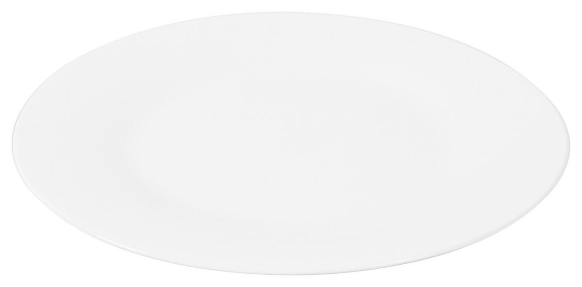 Essteller weiß Opal-Hartglas Essteller_Aria - weiß