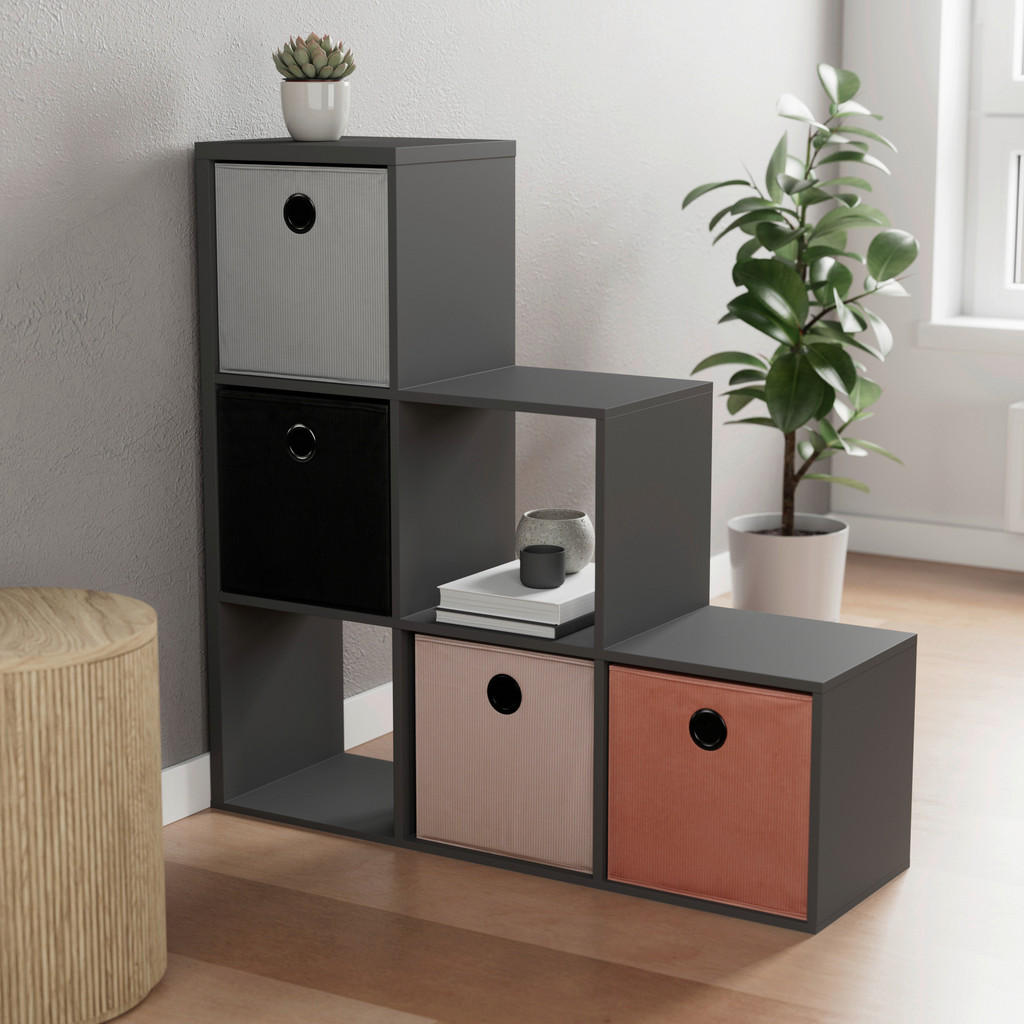 Thumbnail - Stufenregal Max Step B/H/T: ca. 106x107x33 cm