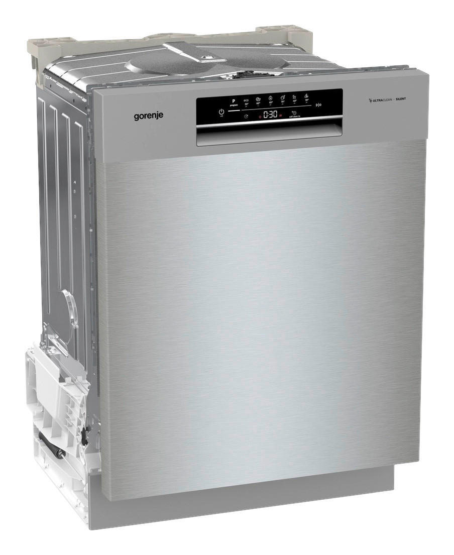 Gorenje Geschirrspüler GU642E90X Inox B/H/T: ca. 60x82x60 cm Unterbau-Geschirrspüler_GU642E90X - Inox (60,00/82,00/60,00cm) - Gorenje