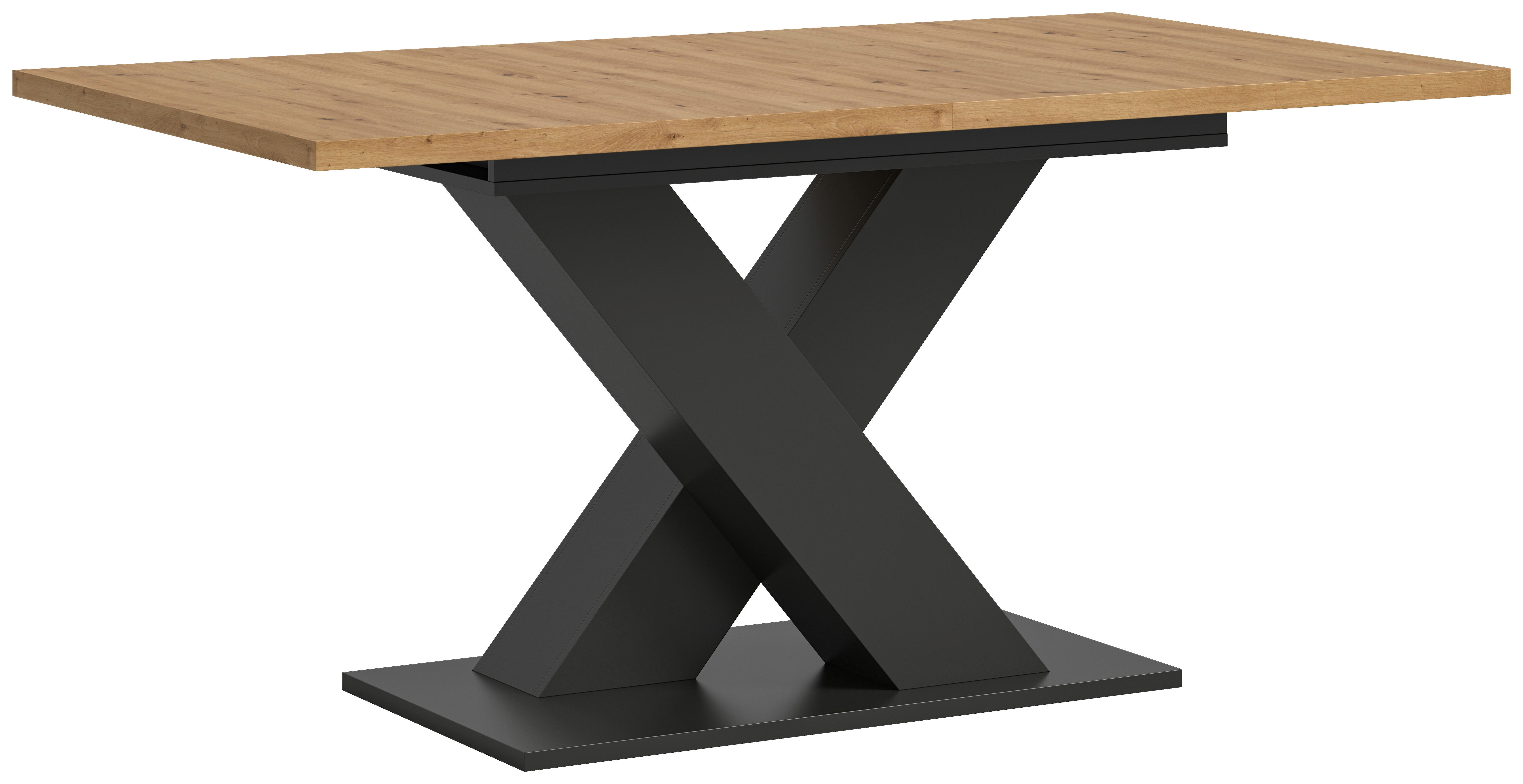 Esstisch Motion Artisan Nachbildung B/H/T: ca. 150x76x80 cm Motion - dunkelgrau (150,00/76,00/80,00cm) - xonox.home