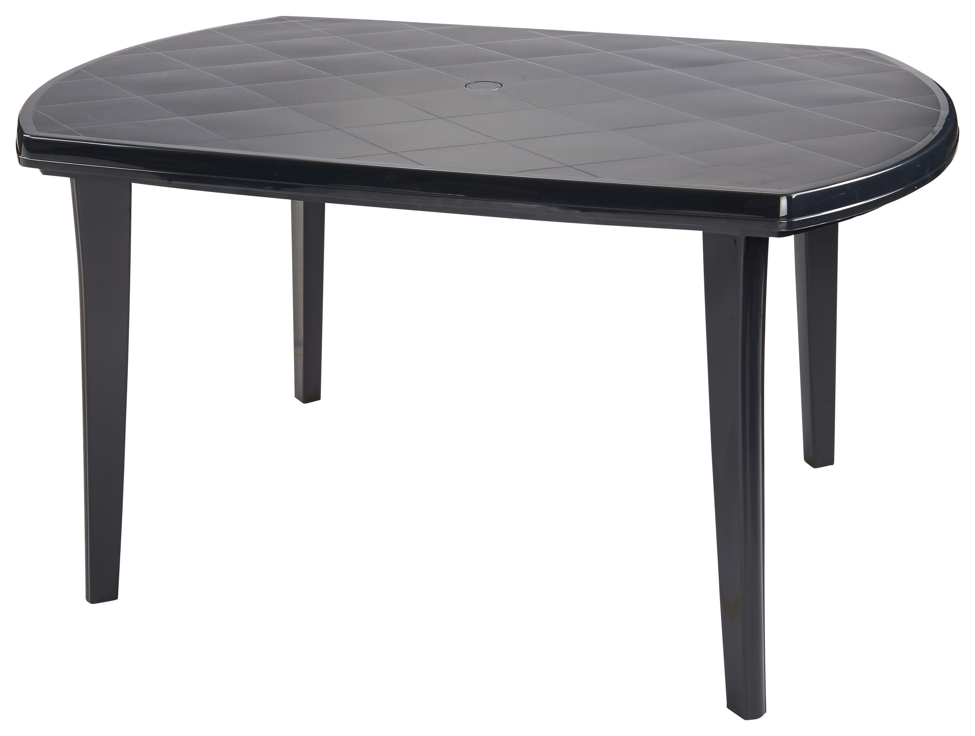 Jardin Tisch Elise Graphit Kunststoff B/H/L: ca. 90x73x137 cm Elise - Graphit (137,00/90,00/73,00cm) - Jardin