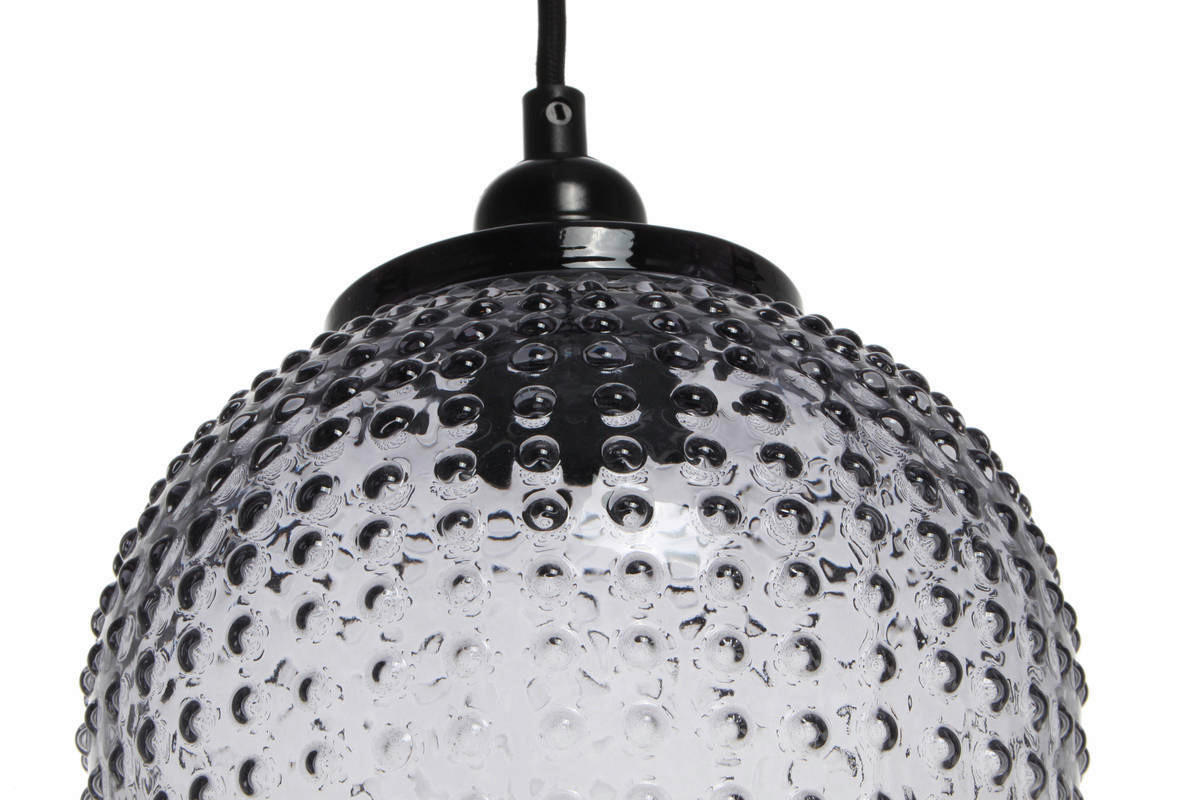 Kayoom Pendelleuchte Riva grau Glas B/H/L: ca. 18x27x18 cm E27 1 Brennstellen Riva - grau (18,00/18,00/27,00cm) - Kayoom