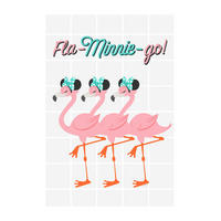 Komar Poster Minnie Mouse Fla-Minnie-go Disney B/L: ca. 30x40 cm Minnie Mouse Fla-Minnie-go - (30,00/40,00cm) - Komar