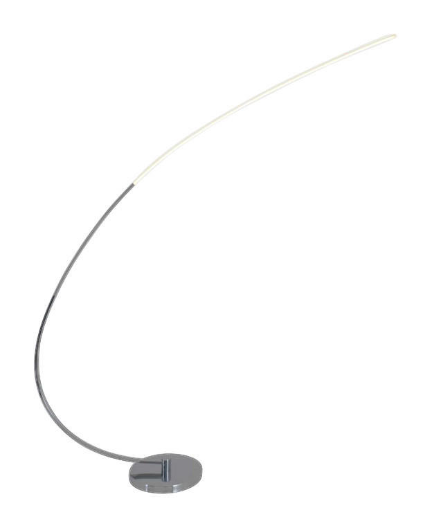 Näve Leuchten LED-Stehleuchte NV2048342 Chrom Aluminium B/H/T: ca. 25x150x120 cm 1 Brennstellen Loop Line - Chrom (25,00/150,00/120,00cm) - Näve Leuchten