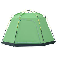 Outsunny Campingzelt B/H/L: ca. 320x180x320 cm Campingzelt - grün (320,00/320,00/180,00cm) - Outsunny