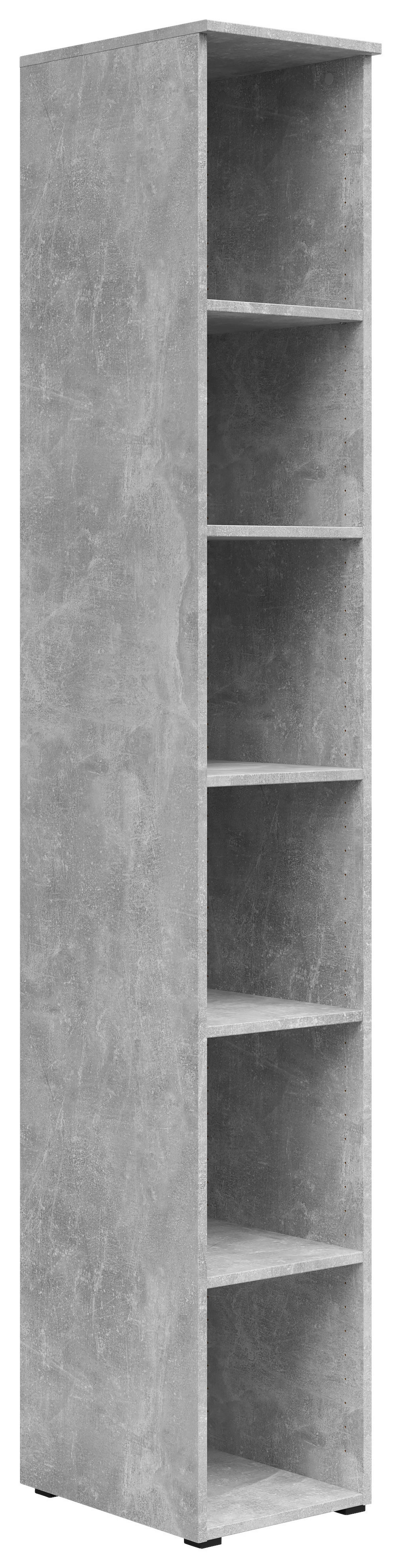 Regal Multi-Stauraum Typ 7 Beton Optik B/H/T: ca. 30x195x40 cm Multi-Stauraum Typ 7 - Beton (30,00/195,00/40,00cm)