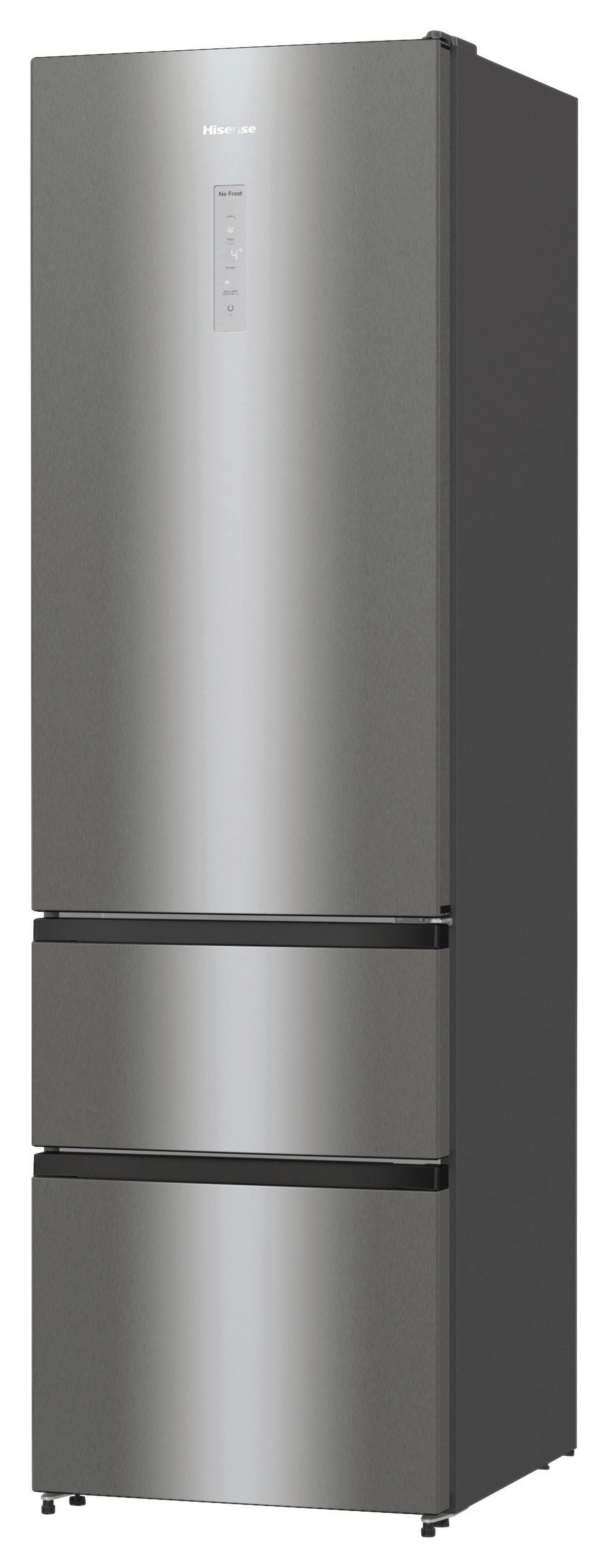 Hisense Kühl-/Gefrierkombination RM469N4ACD Silbergrau Kühl-Gefrierkombi RM469N4ACD - Silbergrau - Hisense