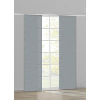 Schiebevorhang grau B/L: ca. 60x245 cm Schiebevorhang_uni - grau (60,00/245,00cm) - ACUS design collection