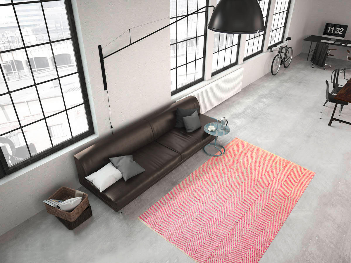 360Living Teppich Aperitif pink B/L: ca. 80x150 cm Aperitif - pink (80,00/150,00cm) - 360Living