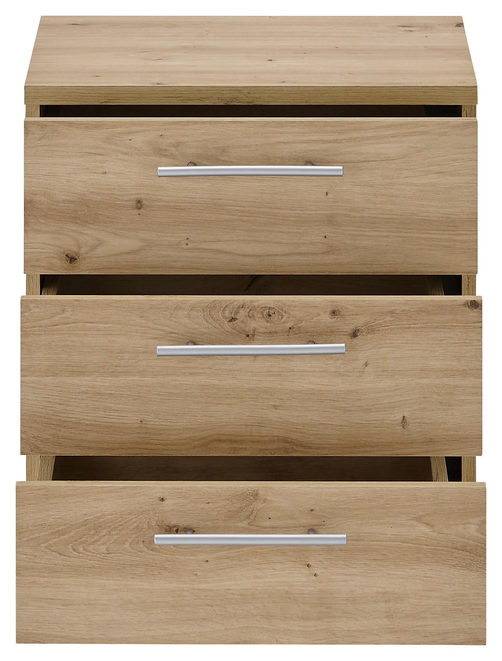 Rollcontainer Ben Eiche Artisan Nachbildung B/H/T: ca. 40x56x39 cm Ben - Eiche (40,00/56,00/39,00cm)
