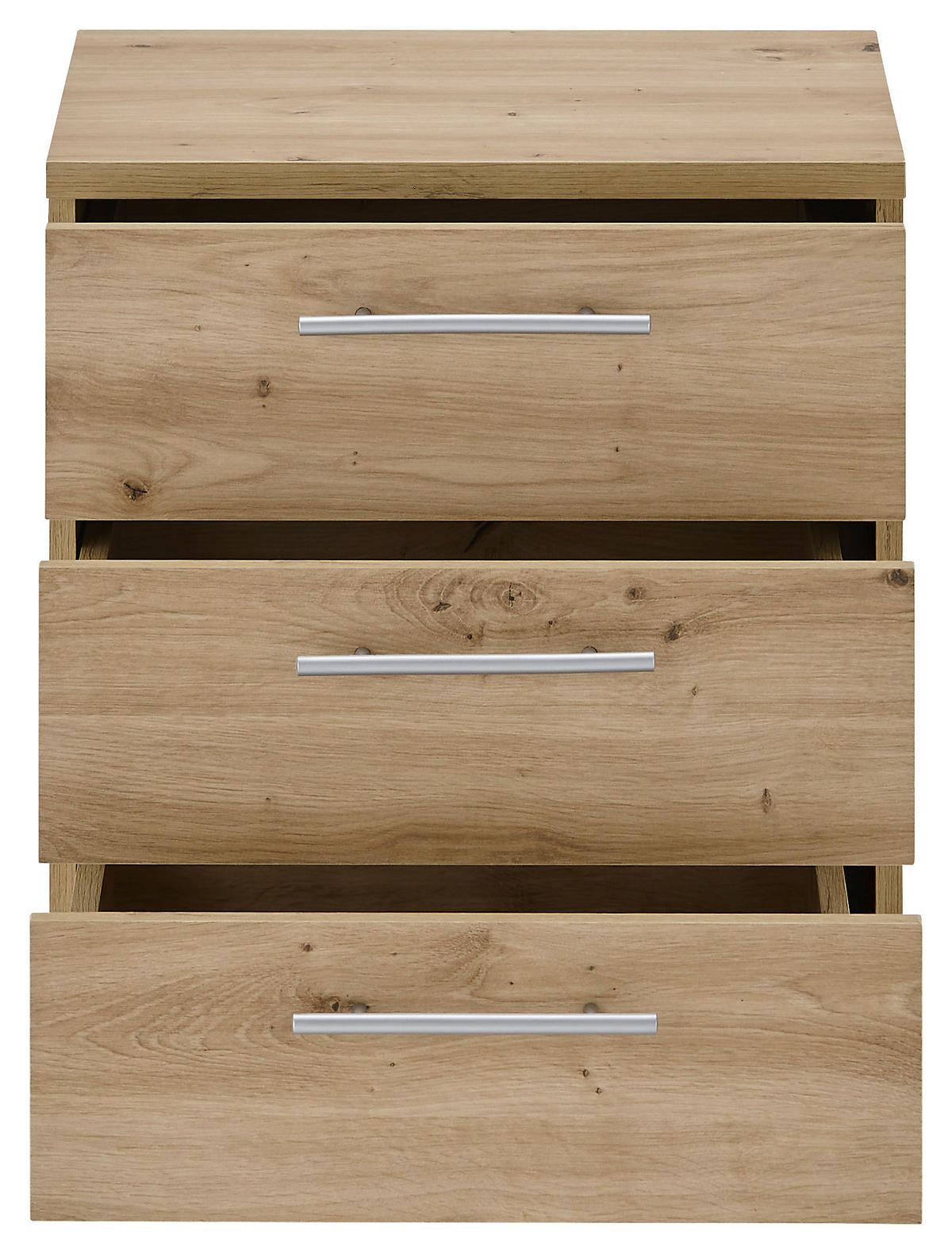 Rollcontainer Ben Eiche Artisan Nachbildung B/H/T: ca. 40x56x39 cm Ben - Eiche (40,00/56,00/39,00cm)