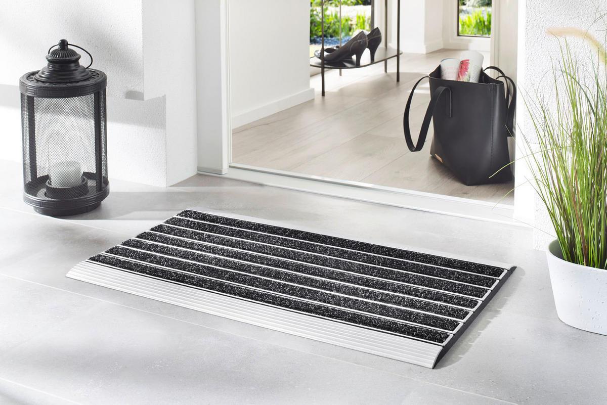 Fußmatte ProfiClean silber B/L: ca. 70x44 cm ProfiClean - silber (70,00/44,00cm)