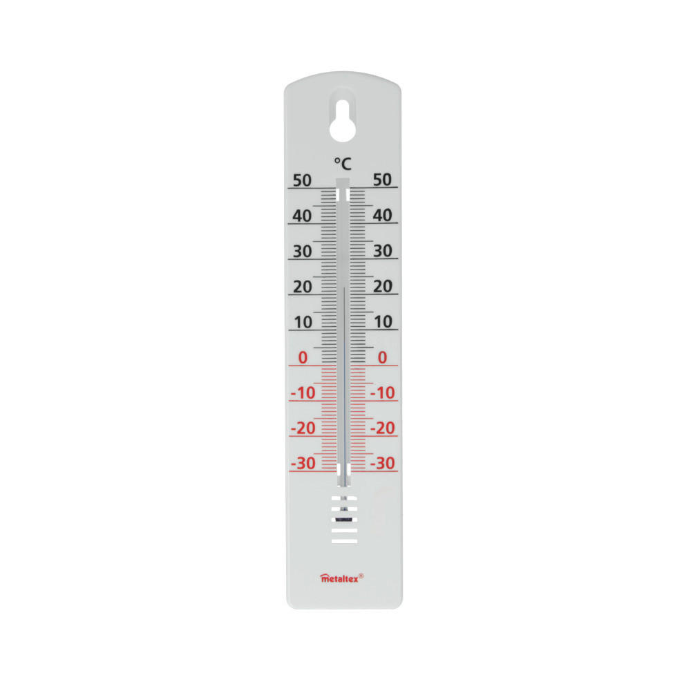 Metaltex Thermometer weiß Kunststoff