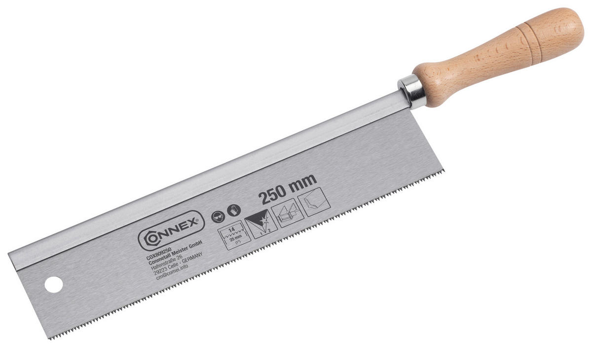 CONNEX Feinsäge L: ca. 25 cm Feinsäge 250mm - (25,00cm) - CONNEX