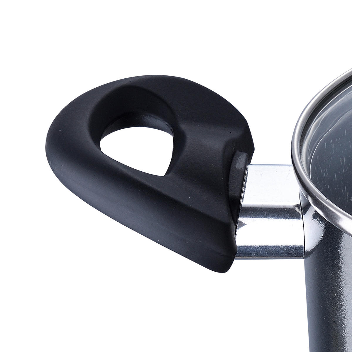 SAN IGNACIO Kochgeschirrset Soria schwarz Aluminium 4 tlg. Soria - schwarz - SAN IGNACIO