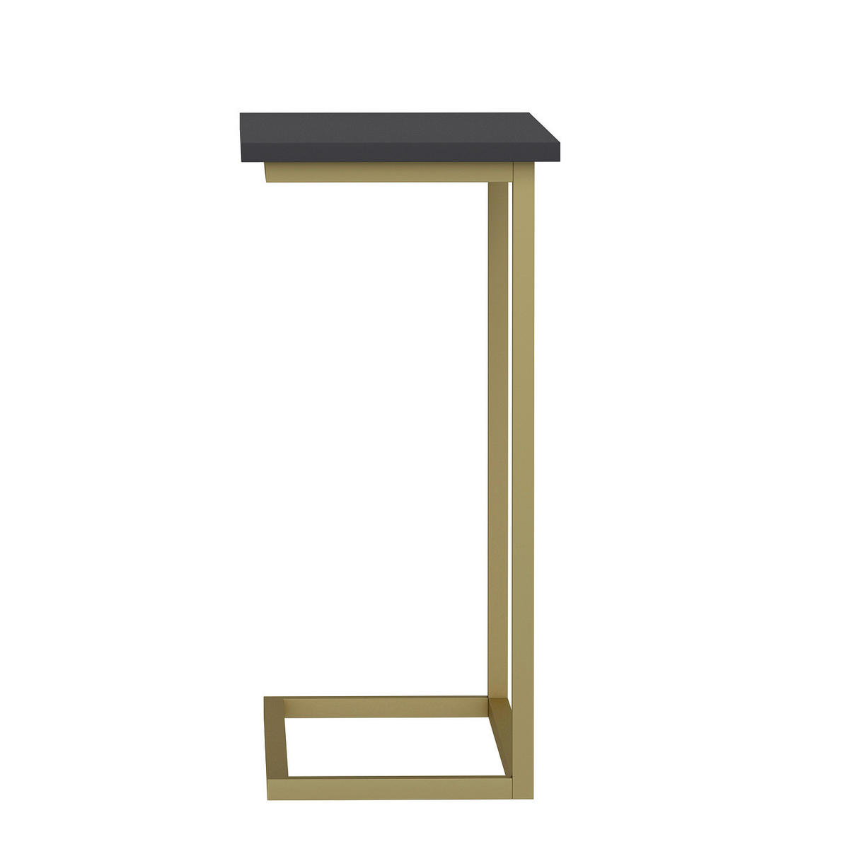 Beistelltisch Narin anthrazit gold Optik Metall B/H/T: ca. 64x62x30 cm Narin - gold/anthrazit (64,00/62,00/30,00cm) - moebel17