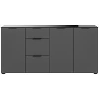 Kommode Ray anthrazit B/H/T: ca. 179x86x40 cm Ray - anthrazit (179,00/86,00/40,00cm) - xonox.home