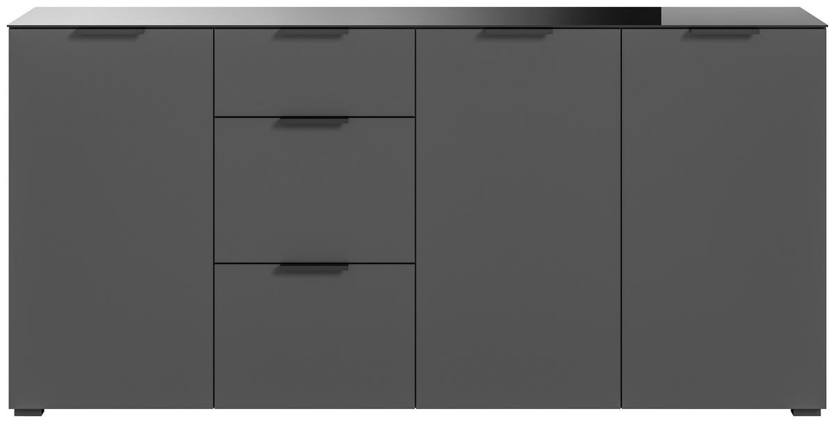 Kommode Ray anthrazit B/H/T: ca. 179x86x40 cm Ray - anthrazit (179,00/86,00/40,00cm) - xonox.home