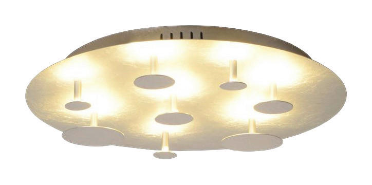 Näve Leuchten LED Deckenleuchte NV1265759 silber Metall H/D: ca. 8x50 cm null 1 Brennstellen