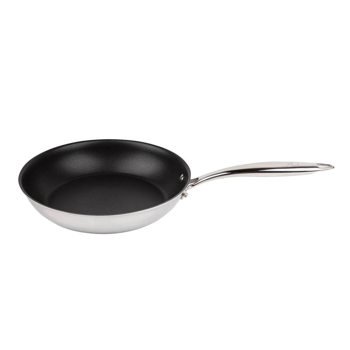 BERGNER Pfannenset BASTER schwarz Edelstahl BASTER - schwarz/silber - BERGNER