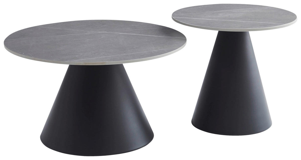 Couchtisch Dustin Marmoroptik grau B/H: ca. 70x46 cm Dustin - Marmoroptik/grau (70,00/46,00cm) - Hela