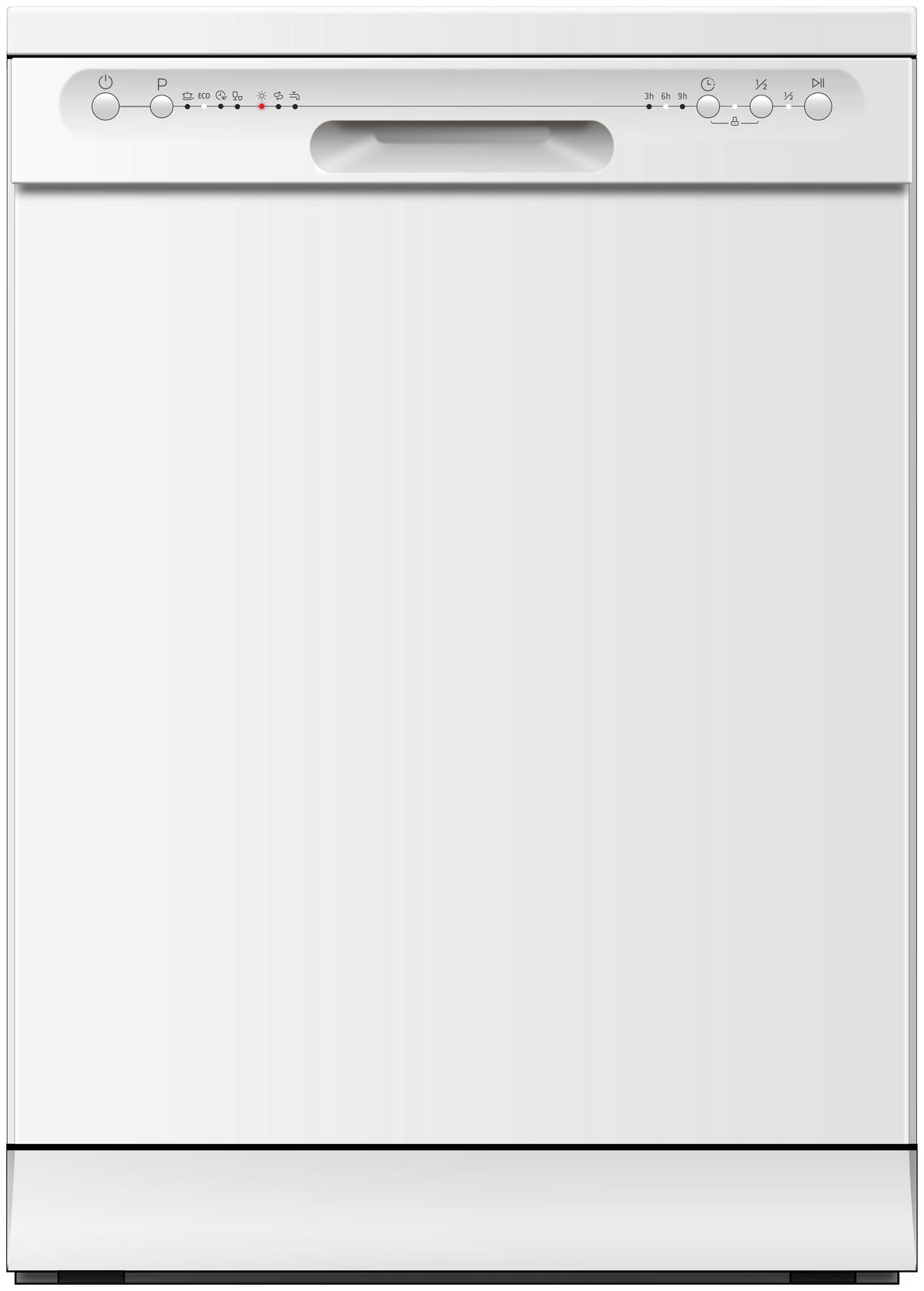 PKM Geschirrspüler GSP12-6E weiß B/H/T: ca. 60x85x60 cm Geschirrspüler GSP12-6E - weiß (60,00/85,00/60,00cm) - PKM