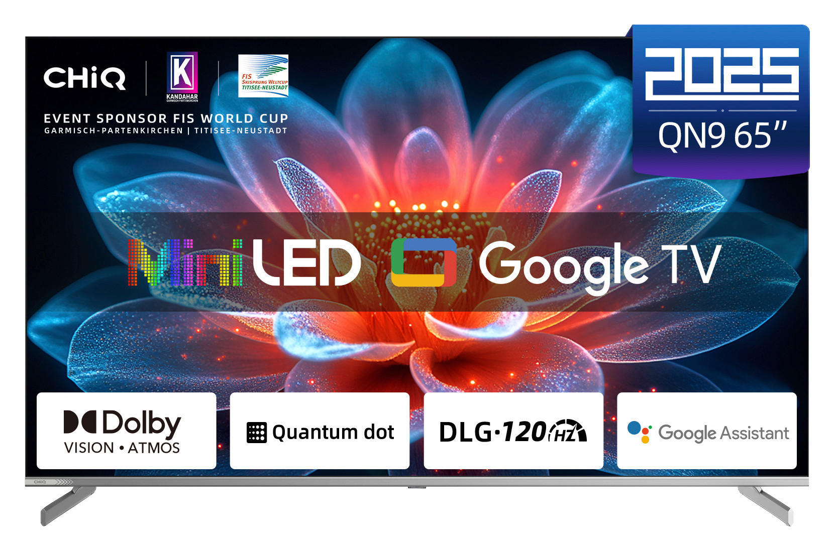 Chiq LED-TV 65 Zoll Diagonale ca. 164 cm QD-Mini_LED-TV_65"_4K_M65QN9V_CHiQ - (164,00cm) - Chiq