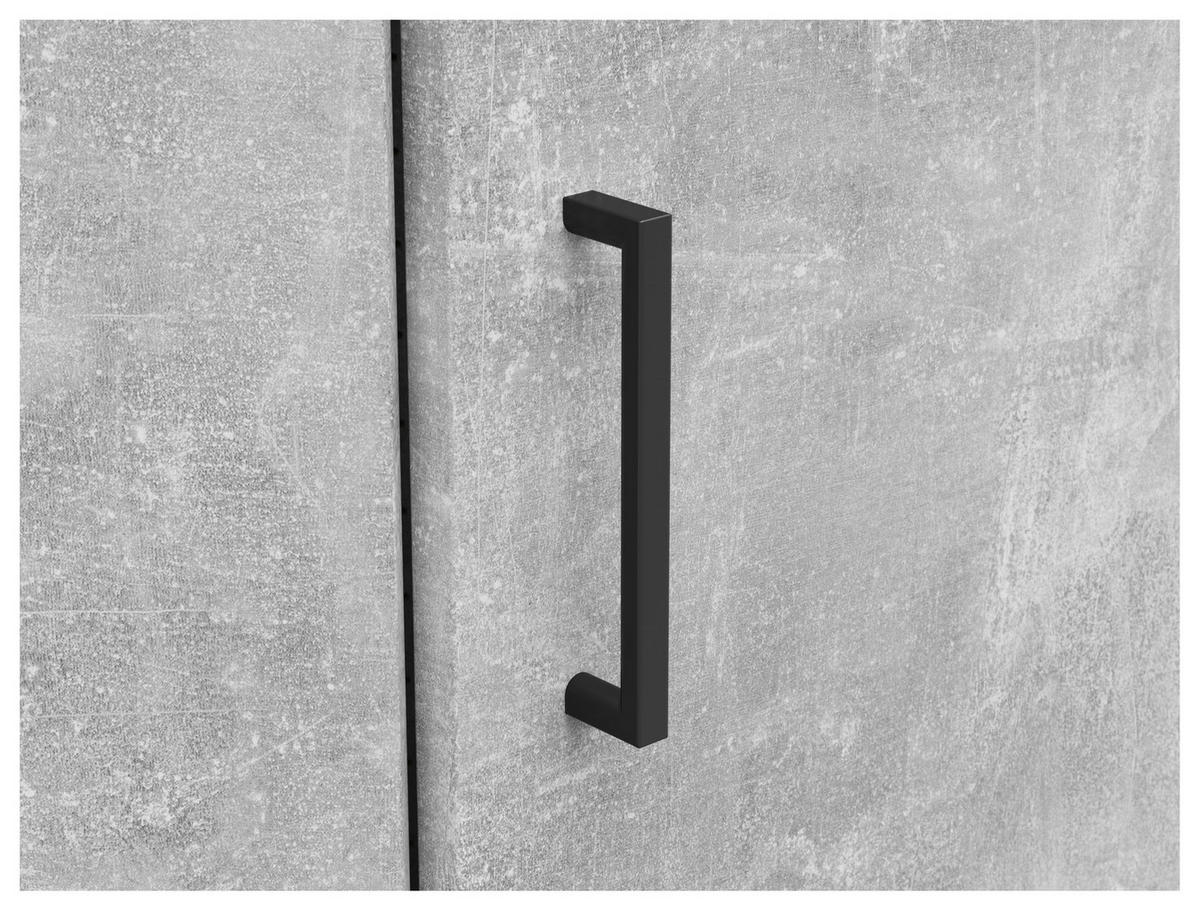 Schrank Multi-Stauraum Typ 43 Beton Optik B/H/T: ca. 101x195x79 cm Multi-Stauraum Typ 43 - Beton (101,00/195,00/79,00cm)