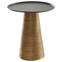 Beistelltisch gold B/H/T: ca. 40x45x40 cm Beistelltisch - gold (40,00/45,00/40,00cm) - Wohnling