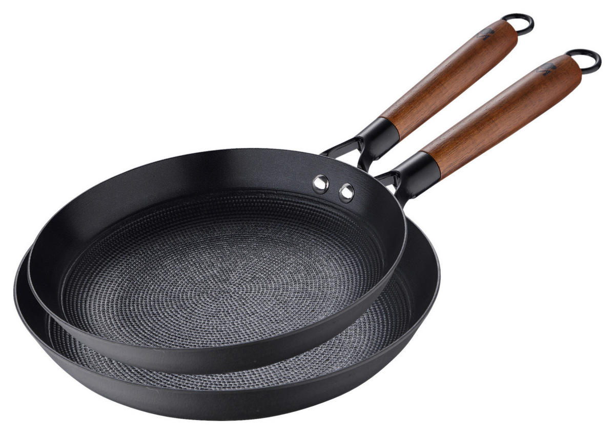 MASTERPRO Pfannenset ODIN schwarz Eisen ODIN - schwarz - MASTERPRO