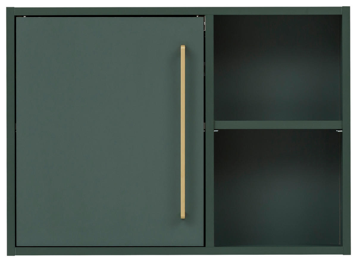 Hängeschrank Kent waldgrün B/H/T: ca. 66,8x48,4x16 cm Kent - waldgrün (66,80/48,40/16,00cm) - Möbelpartner