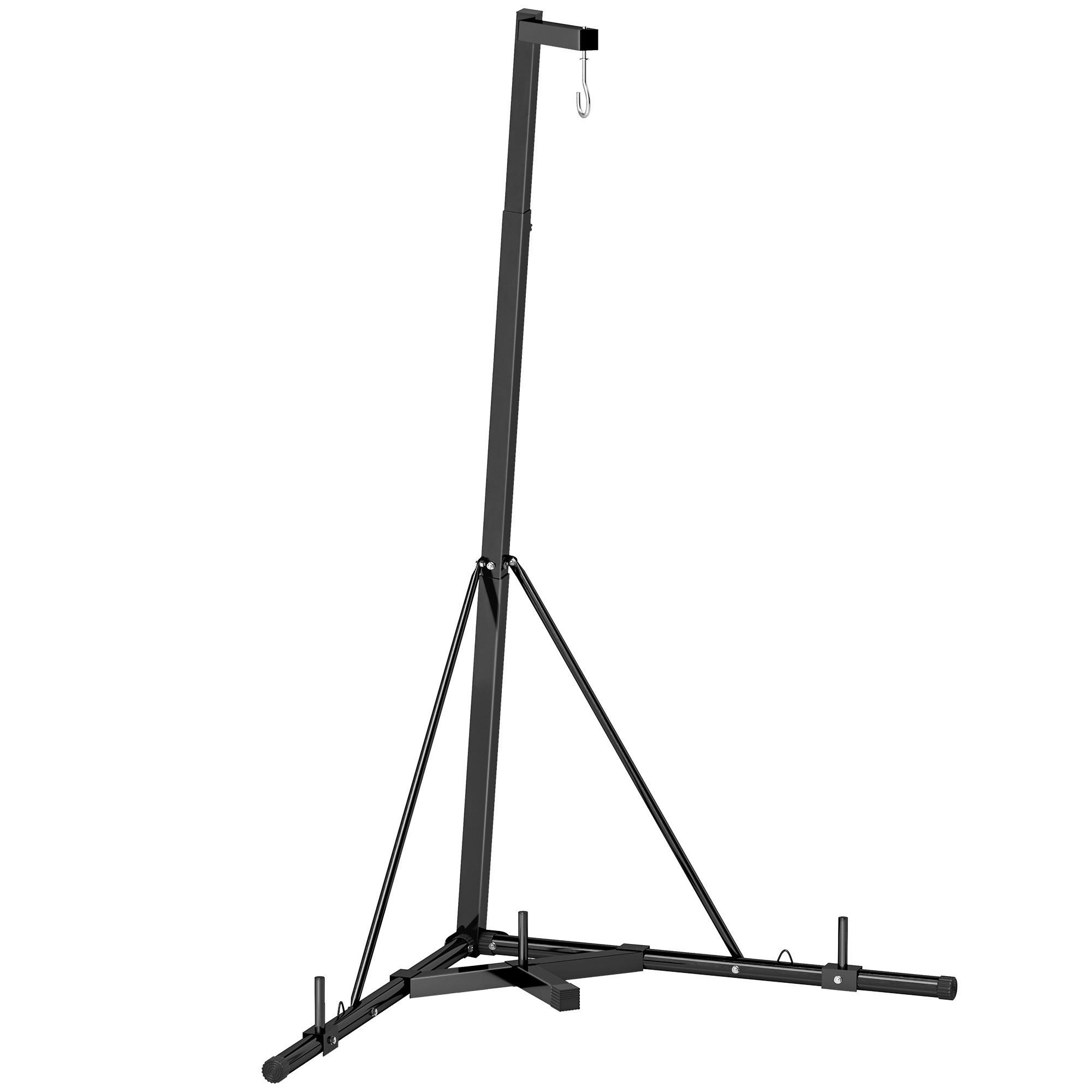 SPORTNOW Boxsackständer schwarz Stahl B/H/L: ca. 90x225x170 cm Boxsackständer - schwarz (170,00/90,00/225,00cm) - SPORTNOW