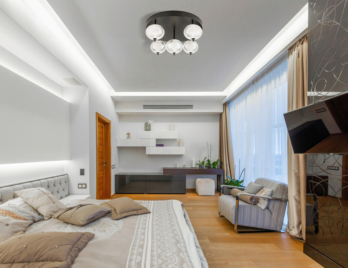 GLOBO LED-Deckenleuchte klar schwarz Metall Acryl H/D: ca. 27x58 cm AIDA - klar/schwarz (58,00/27,00cm) - GLOBO