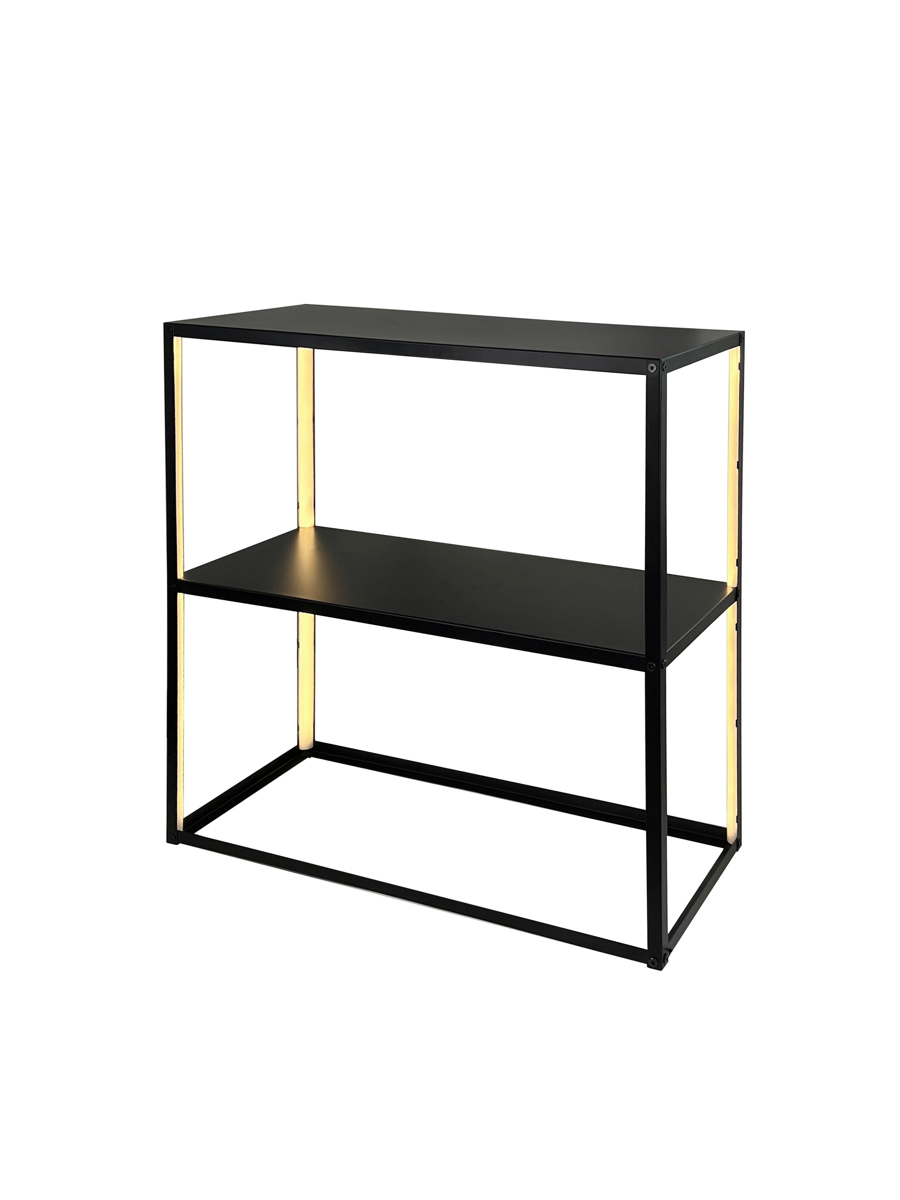 Konsole Giesela schwarz B/H/T: ca. 80x80x30 cm Giesela - schwarz (80,00/80,00/30,00cm)