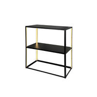 Konsole Giesela schwarz B/H/T: ca. 80x80x30 cm Giesela - schwarz (80,00/80,00/30,00cm)